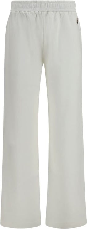 Moncler Moncler White Cotton Casual Pants