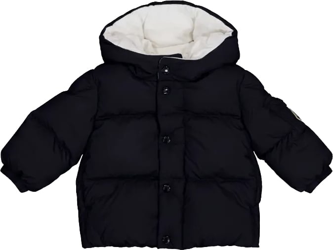 Moncler Moncler Jareth Baby Unisex Winterjas In Navy