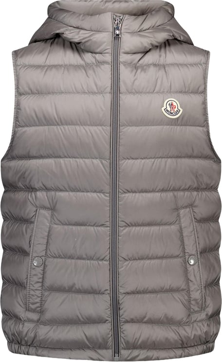 Moncler Moncler Uzay Kinder Jongens Bodywarmer In Grijs