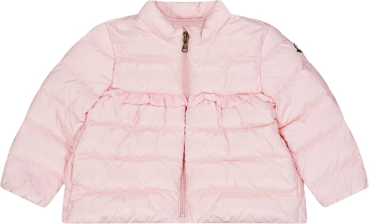 Moncler Moncler Nazifene Baby Meisjes Tussenjas In Licht Roze