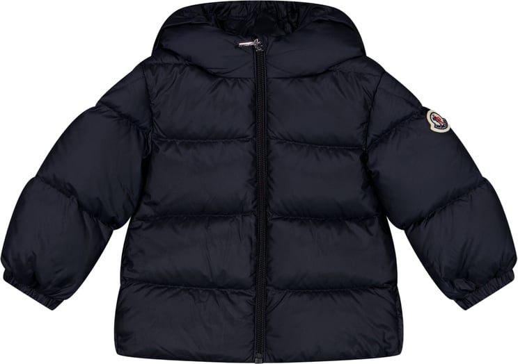 Moncler Moncler Sharon Baby Unisex Winterjas In Navy