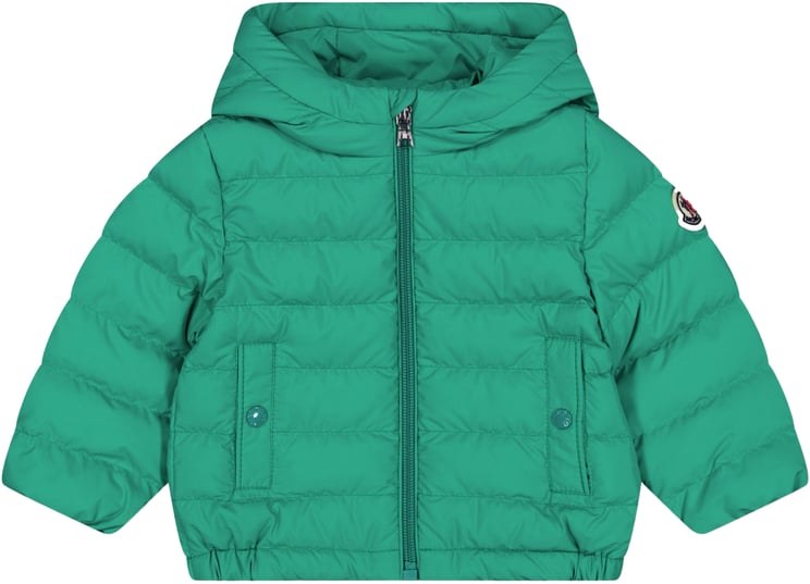 Moncler Moncler Dilar Baby Jongens Tussenjas In Groen
