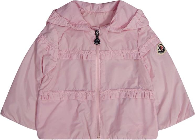 Moncler Moncler Hiti Baby Meisjes Zomerjas In Licht Roze