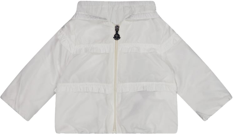 Moncler Moncler Hiti Baby Meisjes Zomerjas In Wit