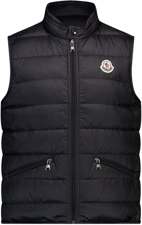 Moncler Moncler Gui Kinder Jongens Bodywarmer In Zwart