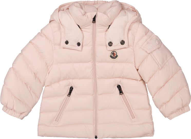Moncler Moncler Baby Meisjes Jas Licht Roze