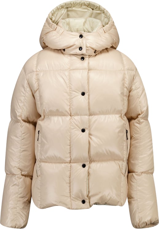 Moncler Moncler Parana Kinder Meisjes Winterjas In Beige