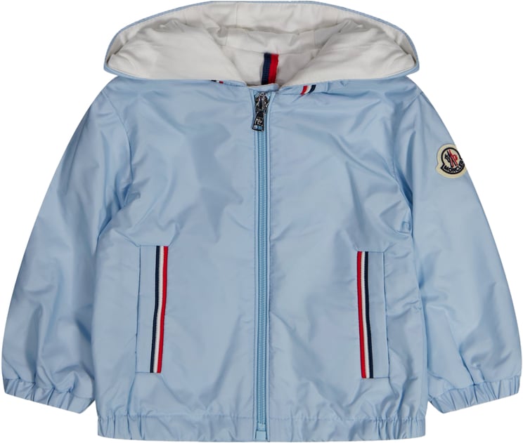 Moncler Moncler Granduc Baby Jongens Zomerjas In Licht Blauw