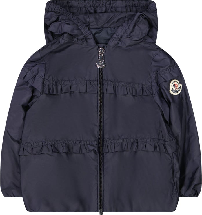 Moncler Moncler Baby Meisjes Jas Navy