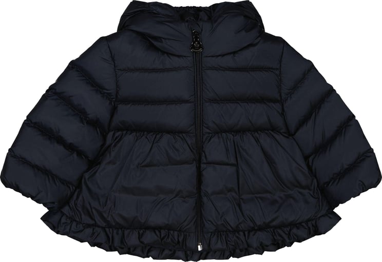 Moncler Moncler Odile Baby Meisjes Winterjas Navy