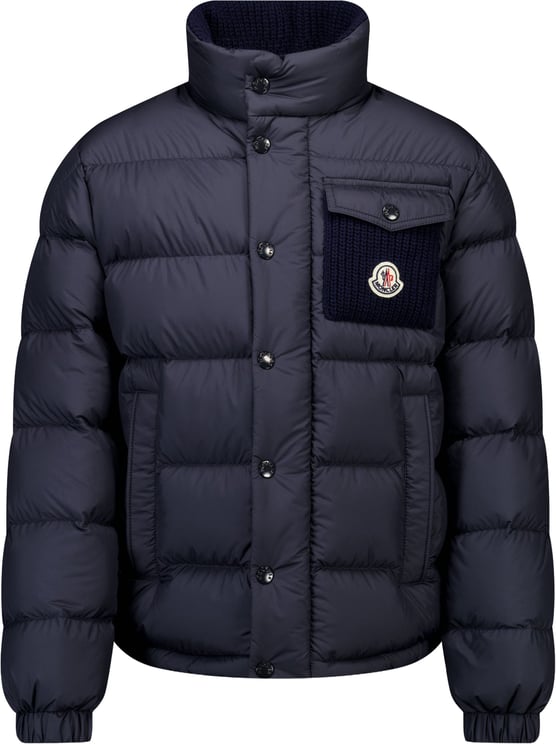 Moncler Moncler Jarek Kinder Jongens Winterjas In Navy