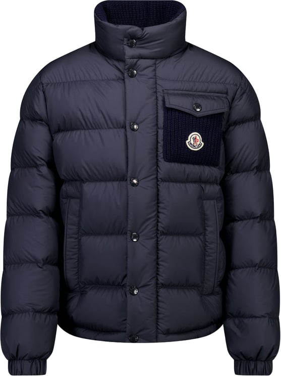Moncler Moncler Jarek Kinder Jongens Winterjas In Navy