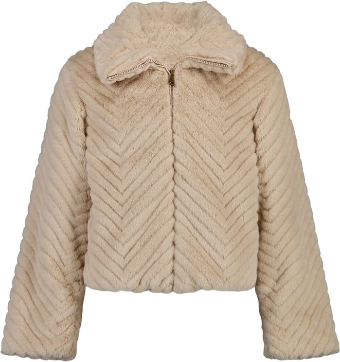 Moncler Moncler Eira Kinder Meisjes Winterjas In Licht Beige