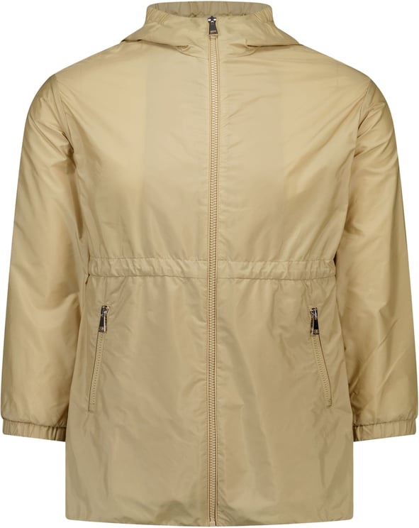 Moncler Moncler Wete Kinder Meisjes Zomerjas In Beige