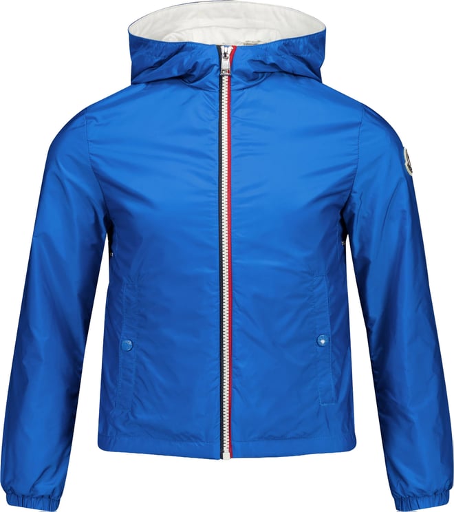 Moncler Moncler New Urville Kinder Jongens Zomerjas In Cobalt Blauw