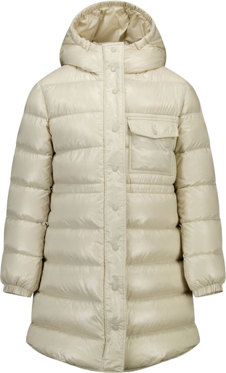 Moncler Moncler Dacca Kinder Meisjes Winterjas In Beige