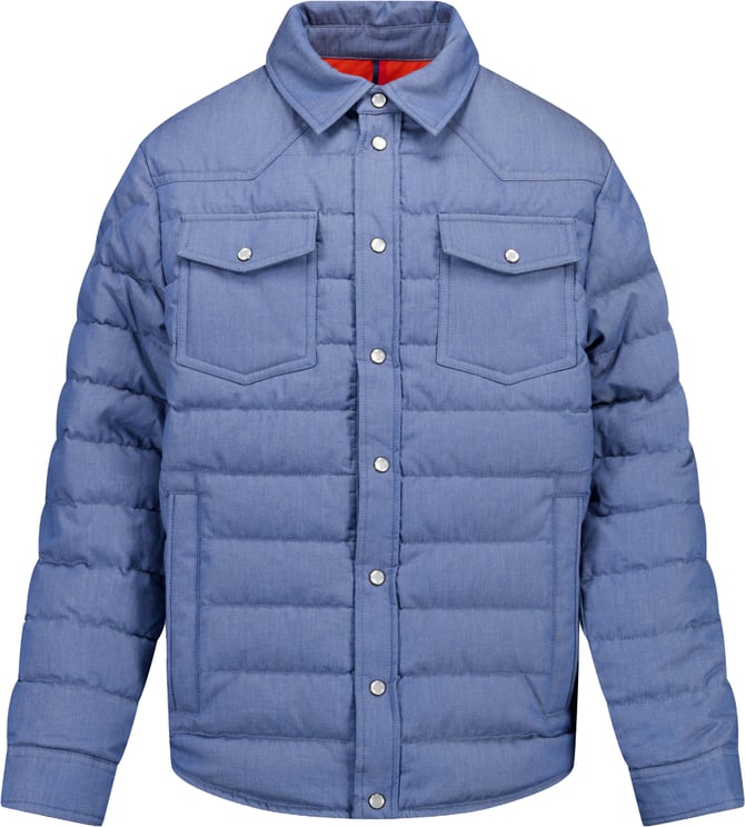 Moncler Moncler Tiriol Kinder Jongens Vest In Blauw