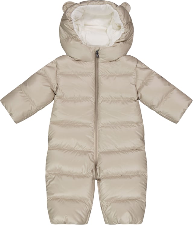 Moncler Moncler Alanie Baby Unisex Skipakken In Beige