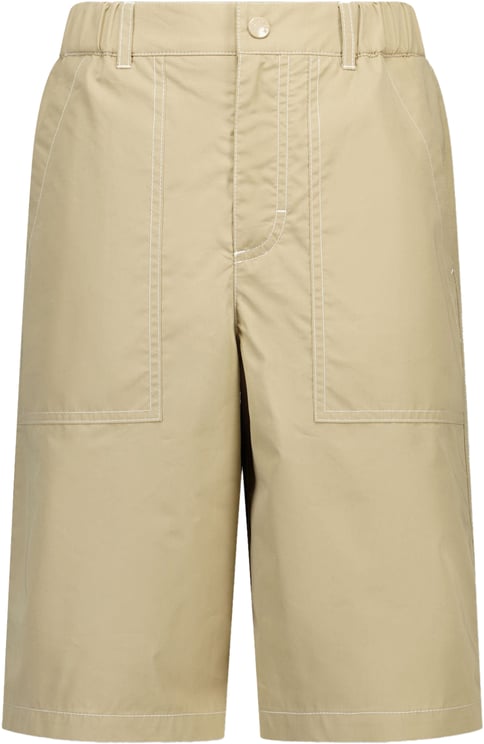 Moncler Moncler Kinder Jongens Shorts In Beige