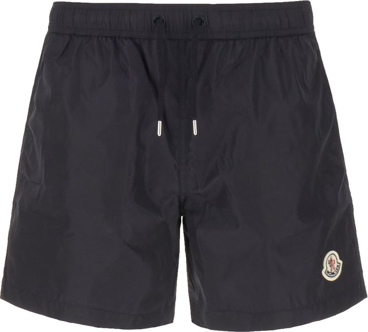 Moncler Moncler Midnight blue nylon swimming shorts