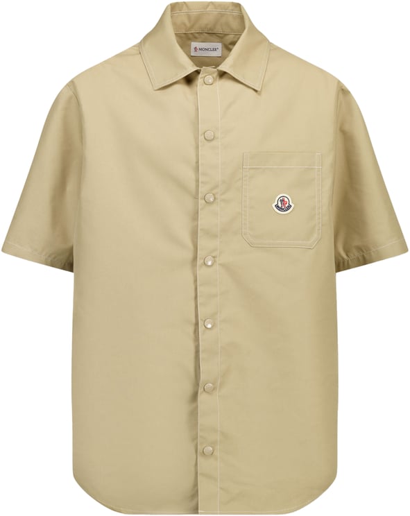 Moncler Moncler Kinder Jongens Blouse In Beige