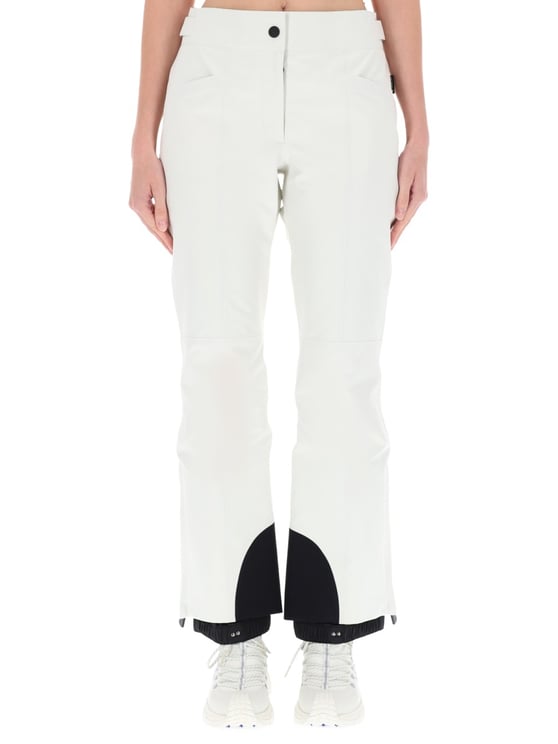 Moncler Black Polyamide Reinforced Flared Ski Pants