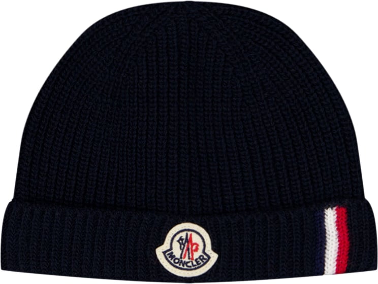 Moncler Moncler Baby Jongens Muts In Navy