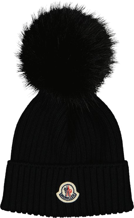 Moncler Moncler Meisjes Muts Zwart