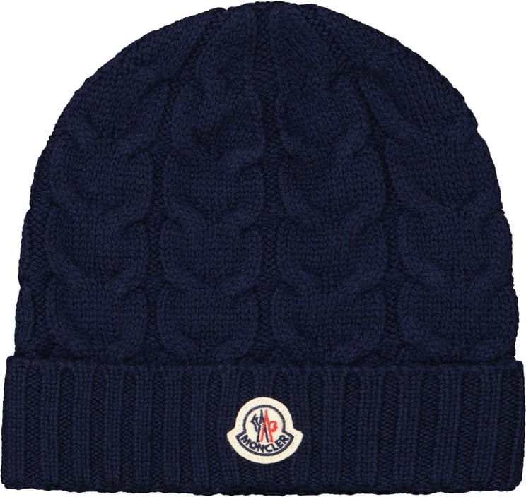 Moncler Moncler Kinder Unisex Muts In Navy