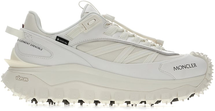 Moncler Moncler White fabric Trailgrip GTX sneakers
