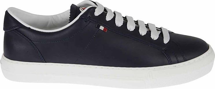 Moncler Moncler Monaco Leather Sneakers