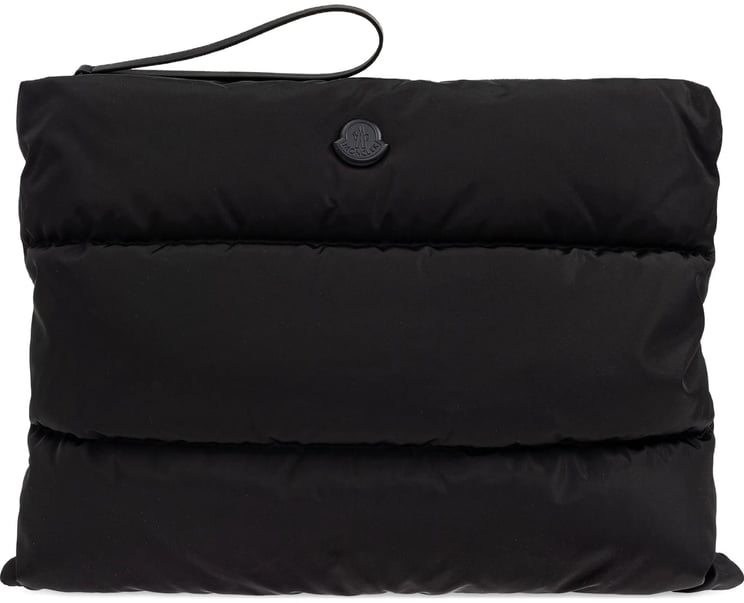 Moncler Black Caradoc Quilted Laptop Case