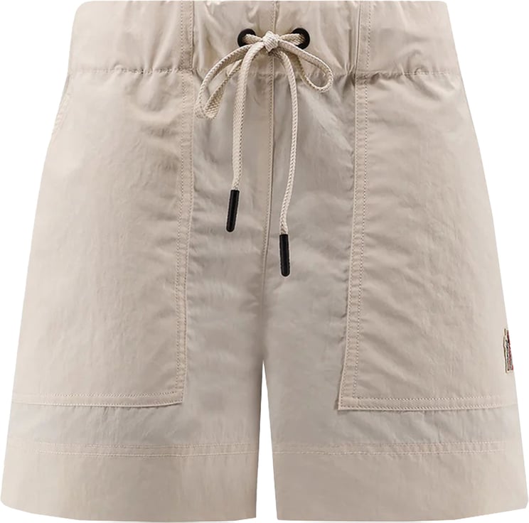 Moncler Black Drawstring Lightweight Shorts