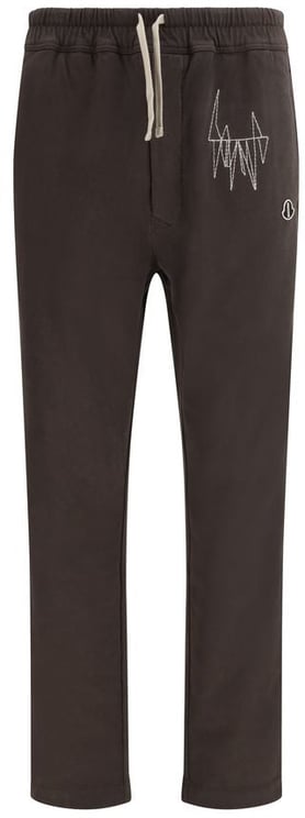 Moncler Moncler x Rick Owens Brown Cotton Athletic Pants