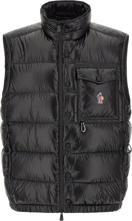 Moncler Moncler Grenoble Black Polyester Shell Jacket