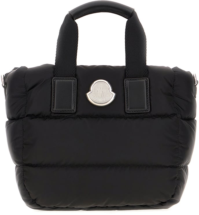 Moncler Moncler Black nylon mini Caradoc handbag