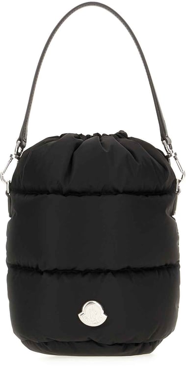 Moncler Moncler Black nylon Caradoc bucket bag