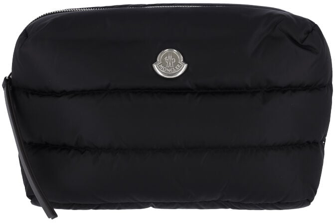 Moncler Black Caradoc Quilted Padded Pouch