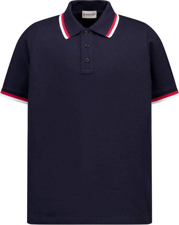 Moncler Moncler Kinder Jongens Polo In Navy
