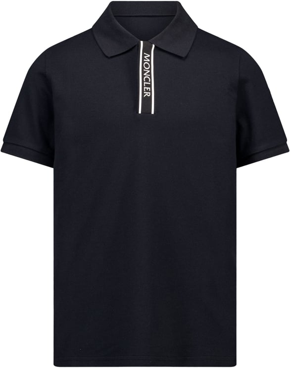 Moncler Moncler Kinder Jongens Polo In Zwart