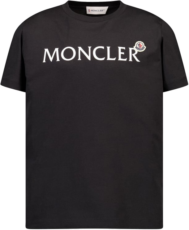Moncler Moncler Kinder Meisjes T-Shirt In Zwart