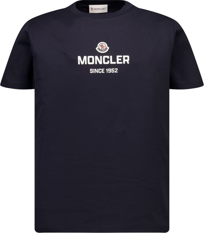 Moncler Moncler Kinder Jongens T-Shirt In Navy
