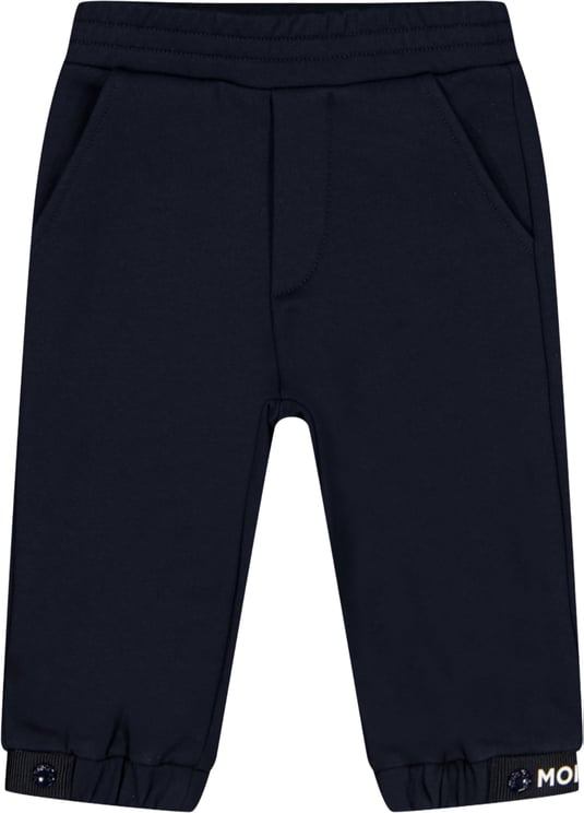 Moncler Moncler Baby Jongens Broek In Navy