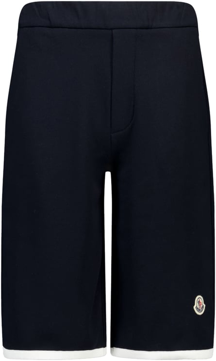 Moncler Moncler Kinder Jongens Shorts In Navy