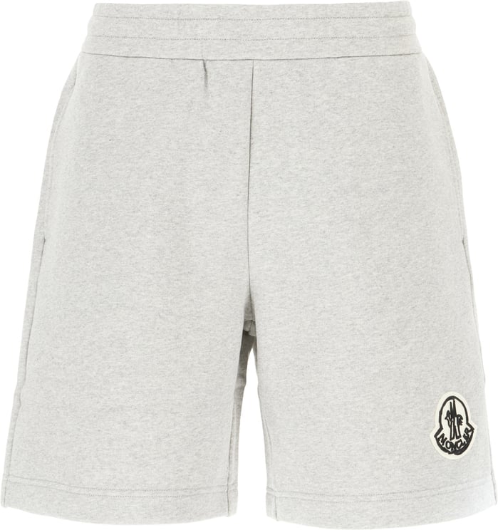 Moncler Moncler Grey cotton bermuda shorts