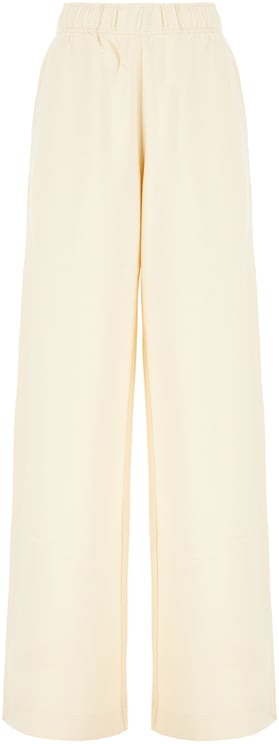 Moncler Moncler Cream cotton joggers