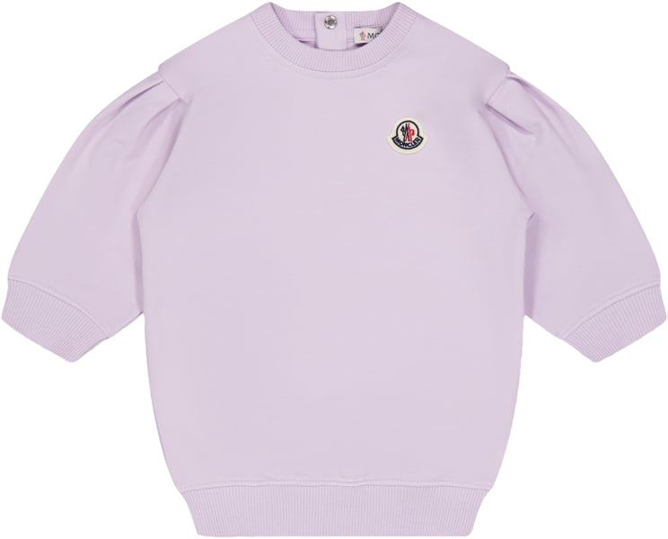 Moncler Moncler Baby Meisjes Jurk In Lila