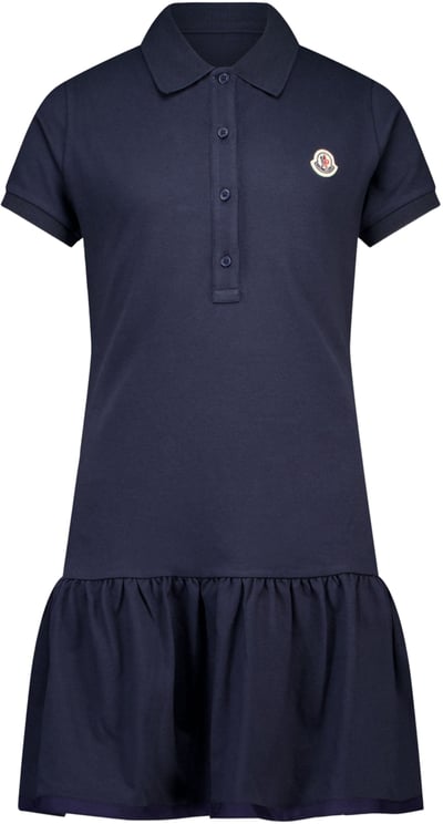 Moncler Moncler Kinder Meisjes Jurk In Navy