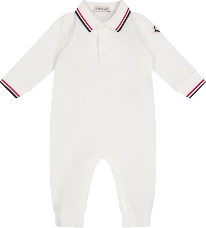 Moncler Moncler Baby Jongens Boxpakje In Wit