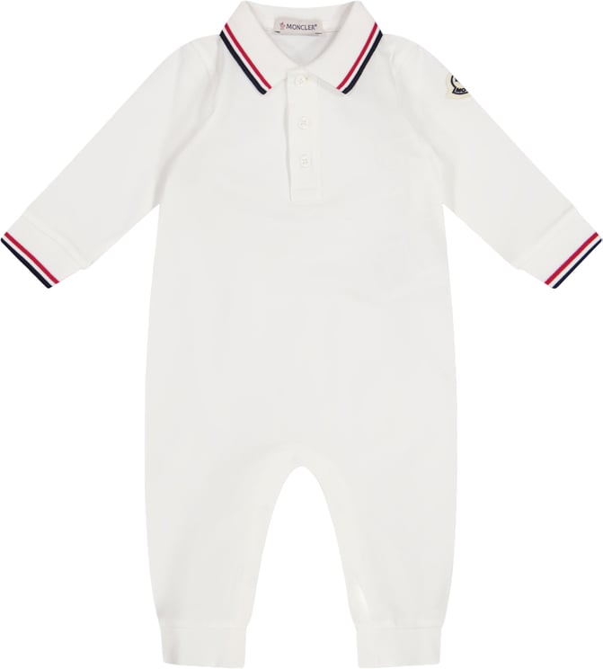 Moncler Moncler Baby Jongens Boxpakje In Wit
